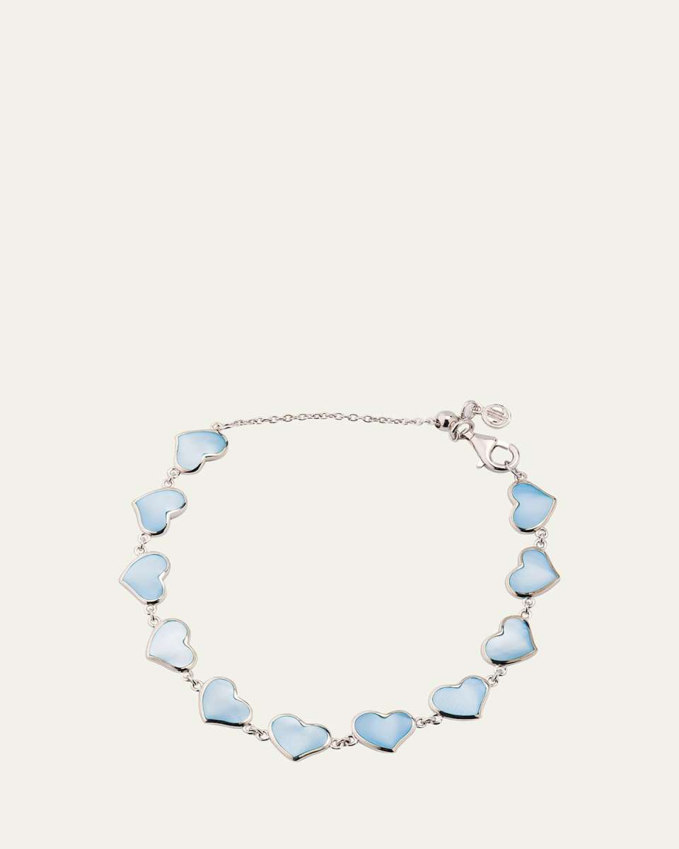 All Around Heart Mother-Of-Pearl Bracelet